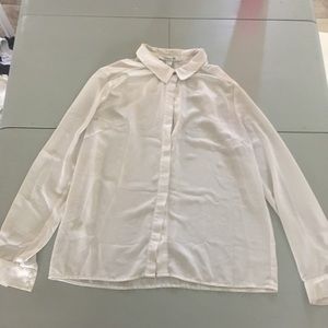 sheer button up